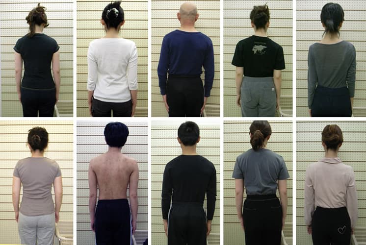 横浜駅の整体｜姿勢改善集（10人）